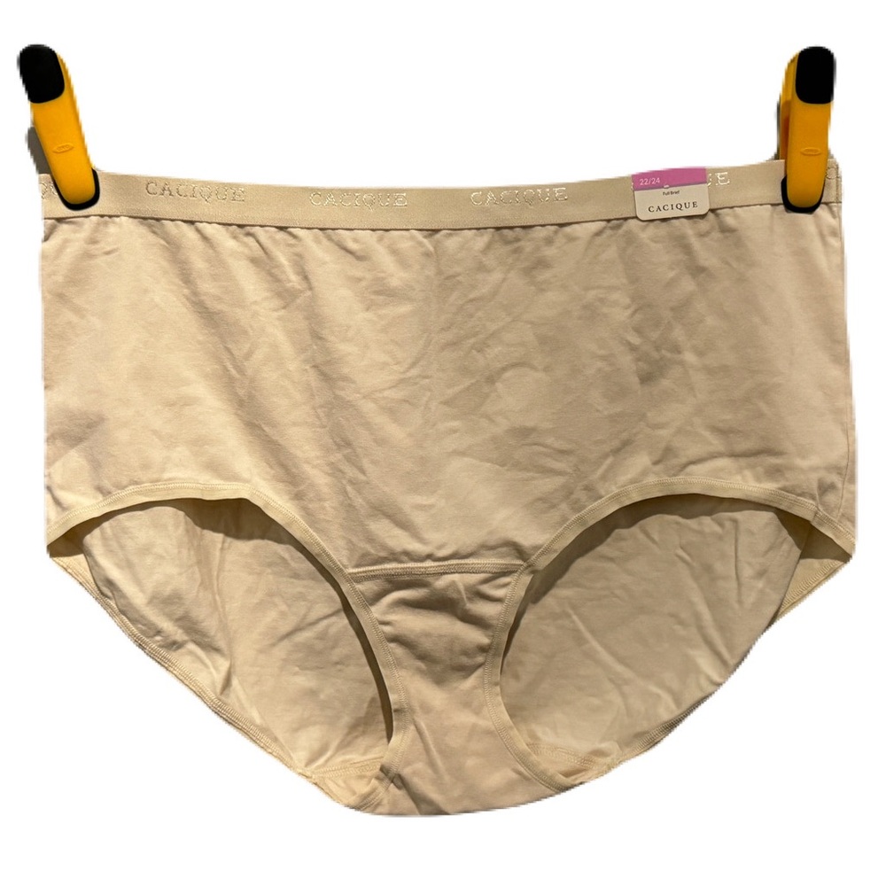 NWT Cacique Cotton Full Brief